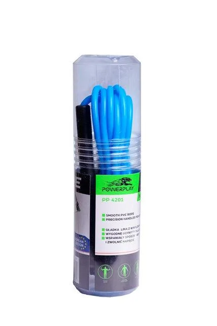 Скакалка Active Point ПВХ 2,8 м Синяя
