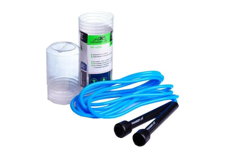 Скакалка Active Point ПВХ 2,8 м Синяя