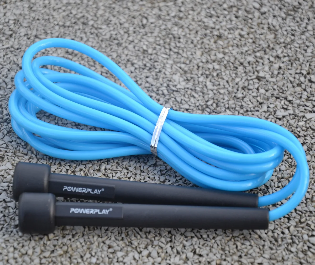Скакалка Active Point ПВХ 2,8 м Синяя