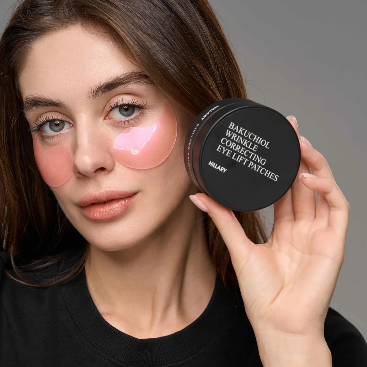 Освіжаючі та Розгладжувальні патчі під очі Hillary Bacuchiol Wrinkle Correcting & Vitamin C Refreshing