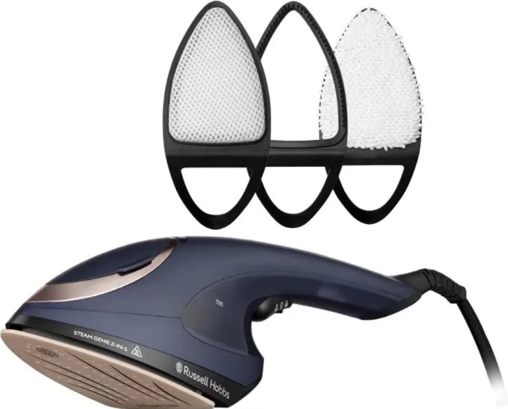 Парогенератор Russell Hobbs Steam Genie 2-в-1, 1700Вт, 150мл, паровий удар -20гр, постійна пара - 20гр, керамічна підошва.