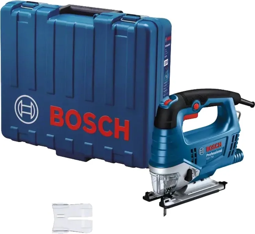 Лобзик Bosch Professional 520 Вт електричний для різання дерева та металу з тримачем SDS