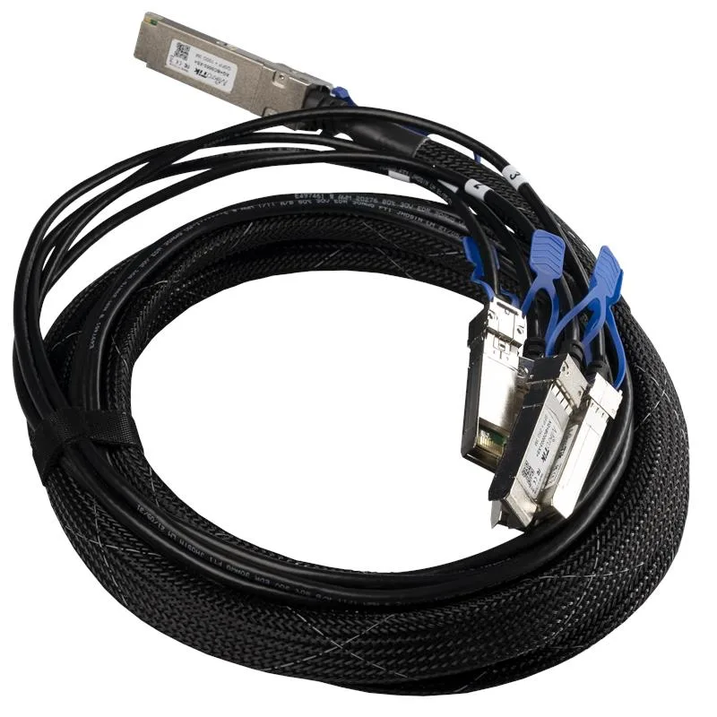 Кабель MikroTik QSFP28 на 4x SFP28 3 м