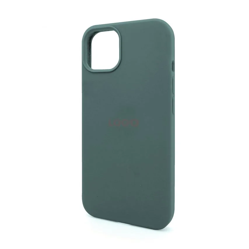 Чохол Silicone Case для Apple iPhone 13 силіконовий зелений