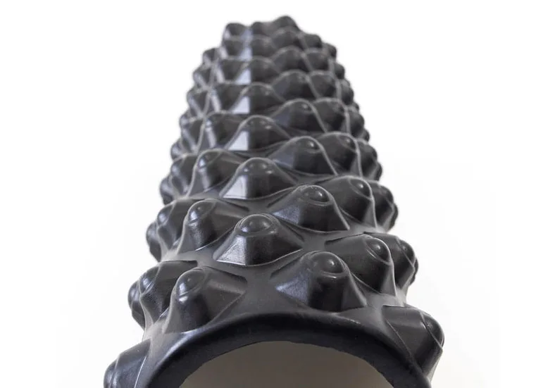 Масажний ролик EasyFit EVA 45 см Чорний