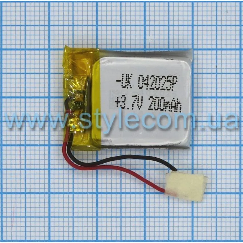 Акумулятор ChinaTab 300mAh 4x20x25мм High Copy