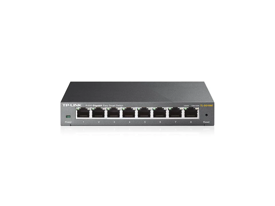 Комутатор TP-LINK TL-SG108E 8xGE, WebSmart