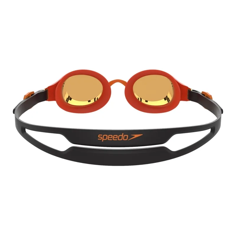Окуляри для плавання SPEEDO полікарбонат OSFM помаранчевий золотий