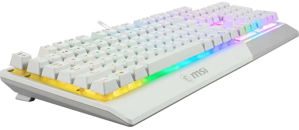 Геймерська клавіатура MSI Vigor GK30 WHITE UA, білий