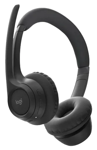 Гарнітура Logitech Бездротова Пластикова Повнорозмірна Чорна