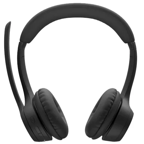 Гарнітура Logitech Бездротова Пластикова Повнорозмірна Чорна