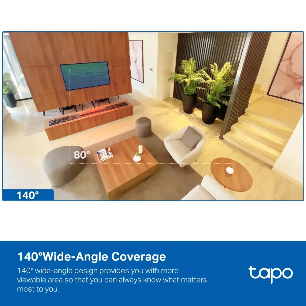 IP-Камера TP-LINK Tapo C125 4MP N300 microSD motion detection, штучний інтелект