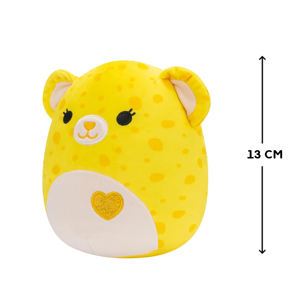 М'яка іграшка Squishmallows поліестер 13 см Гепард Лексі