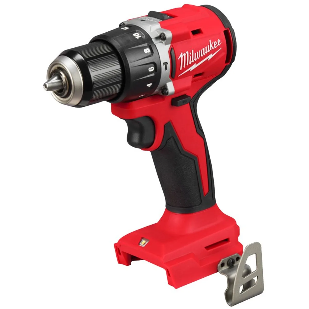 Акумуляторний шурупокрут-дриль Milwaukee BLPDRC-202C 18В, 2x2А·год, 60.5Нм, 0-1700 об/хв, з зарядним пристроєм M12-18C, у кейсі, в