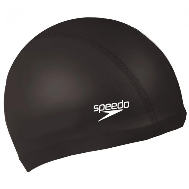 Шапка для плавання Speedo нейлон лайкра поліуретан OSFM чорна