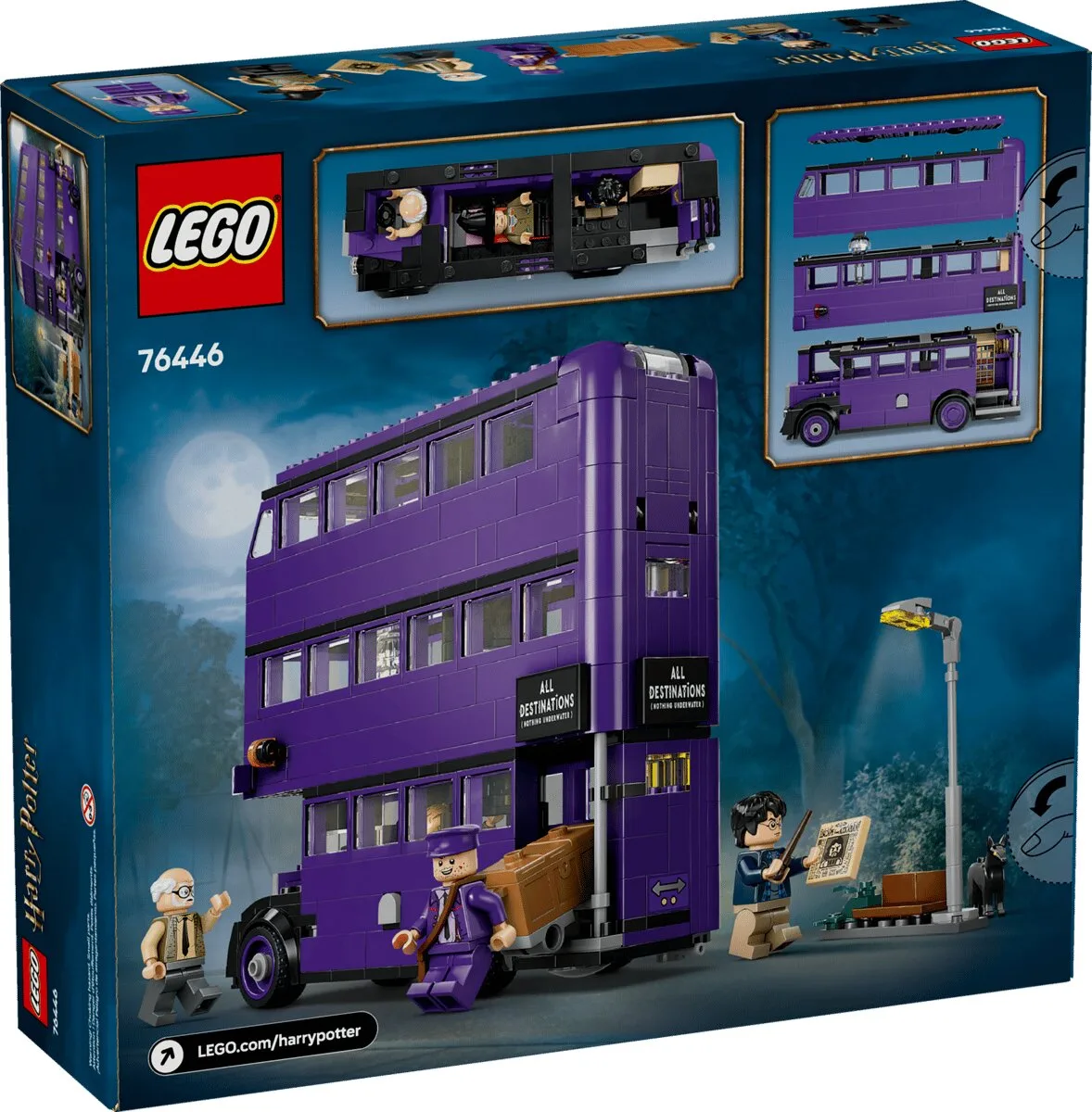 Конструктор LEGO Harry Potter 5 персонажів пластик 3 рівня без кольору