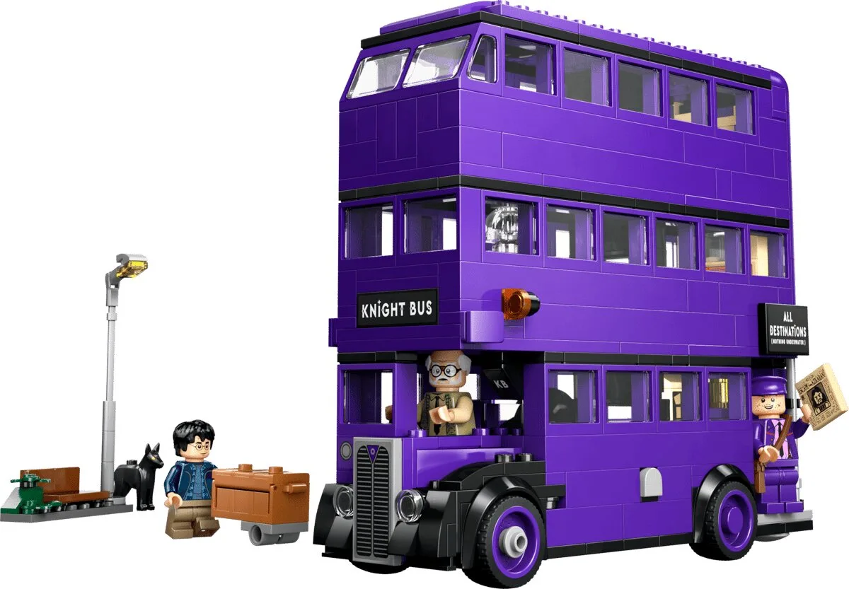 Конструктор LEGO Harry Potter 5 персонажей пластик 3 уровня без цвета