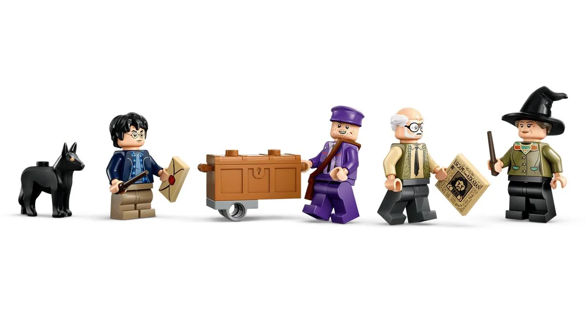 Конструктор LEGO Harry Potter 5 персонажей пластик 3 уровня без цвета
