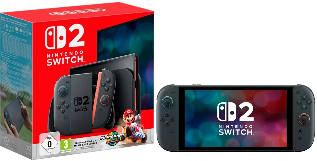 Ігрова консоль Nintendo Switch 256 ГБ чорна Mario Kart World