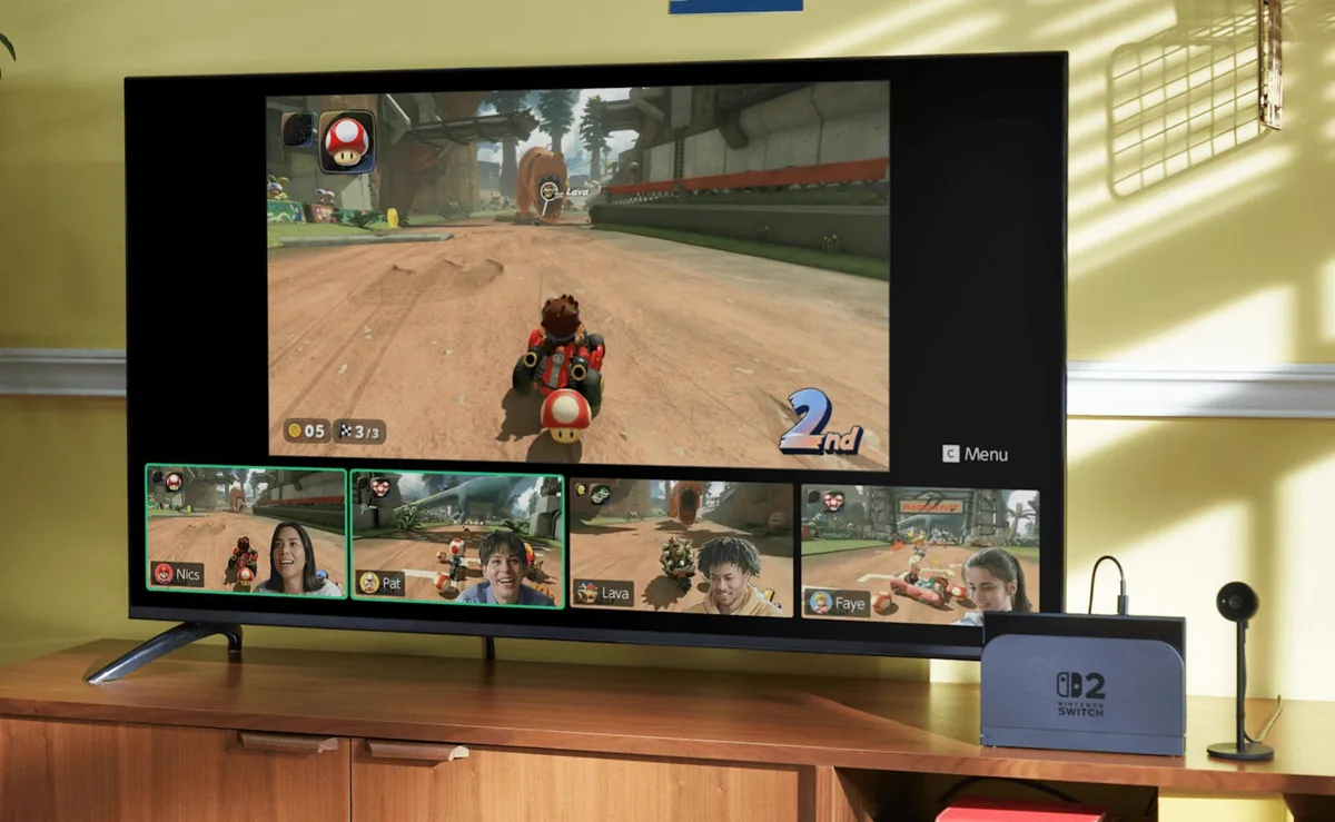 Ігрова консоль Nintendo Switch 256 ГБ чорна Mario Kart World