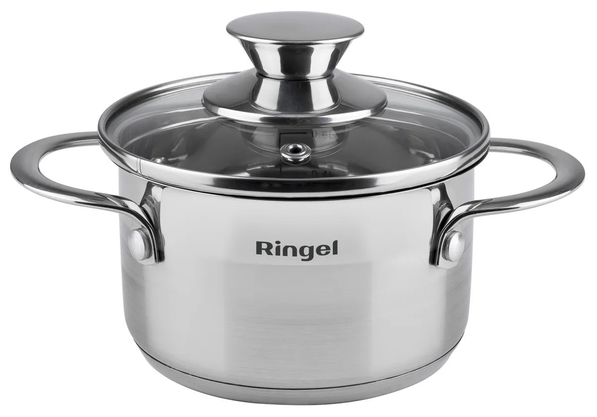 Каструля RINGEL нержавіюча сталь 1,0 л 14 см