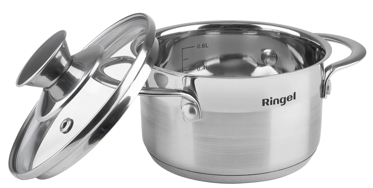 Каструля RINGEL нержавіюча сталь 1,0 л 14 см