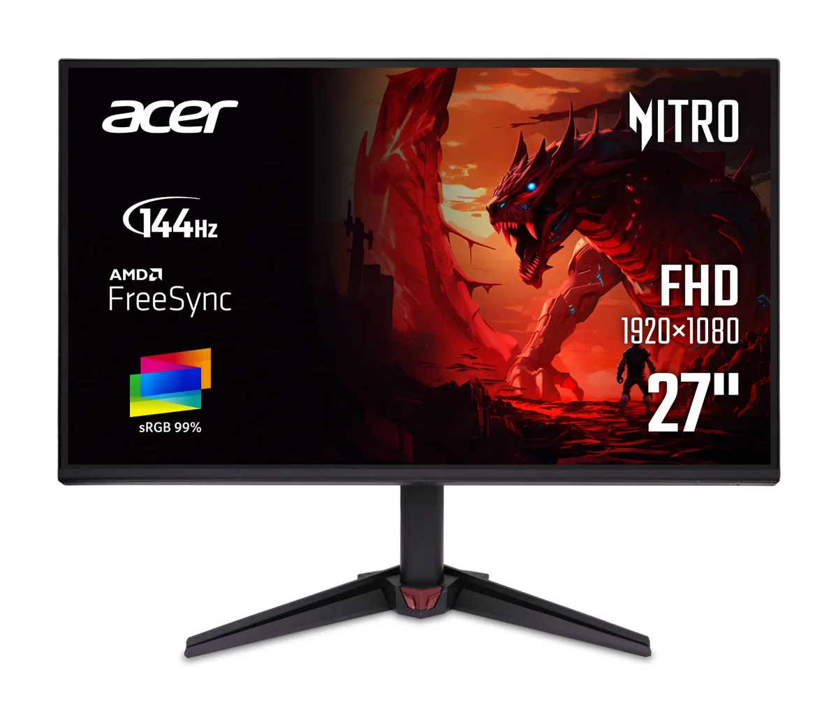 Монитор Acer 27" Nitro VG270P6bip HDMI, DP, MM, IPS, 144Гц, 1мс
