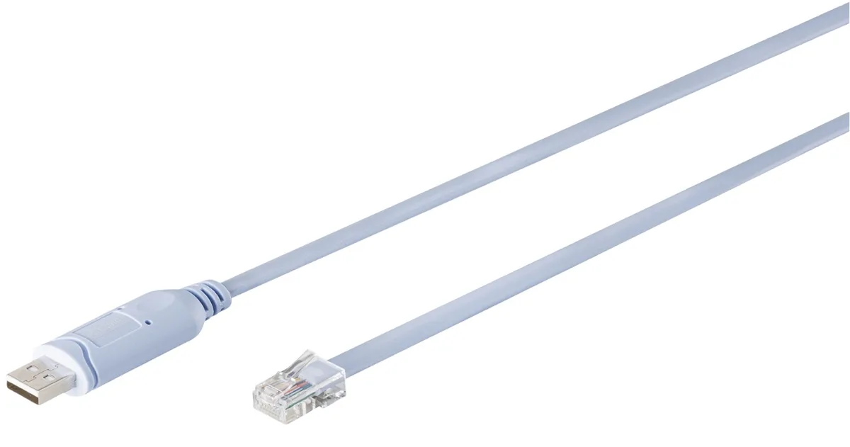 Адаптер DIGITUS USB 2.0 RJ45 1,8 м Нікельований