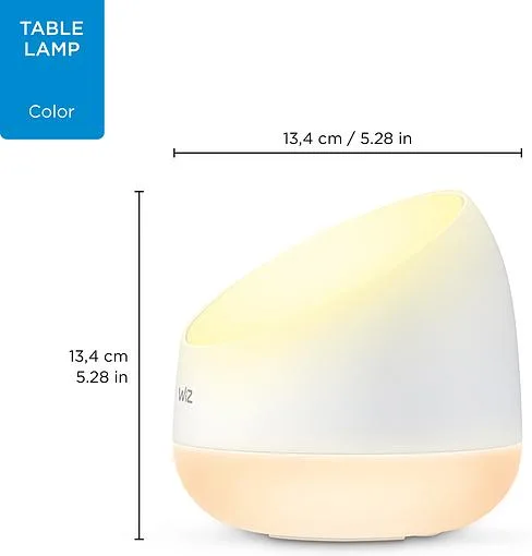 Світильник WiZ LED 9Вт 2200-6500К 640Лм RGB Wi-Fi розумний Dual Zonе