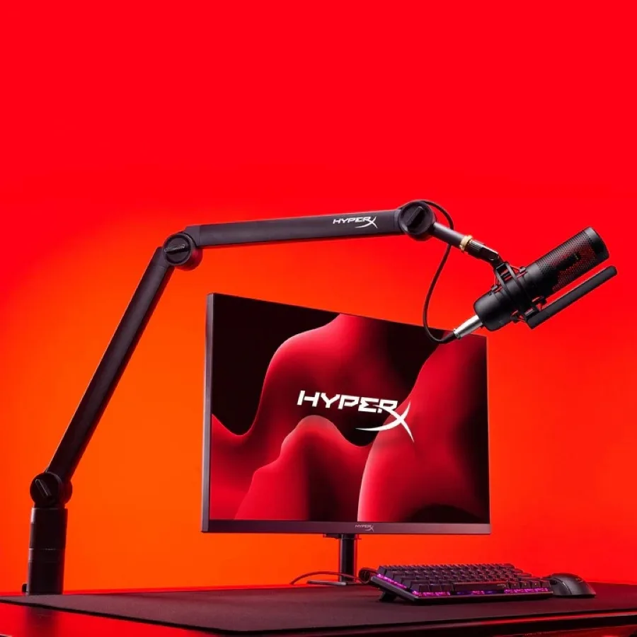 Тримач мікрофону HyperX чорний 0,2-1 кг для ПК з кріпленням 1/4 3/8 5/8 дюйма