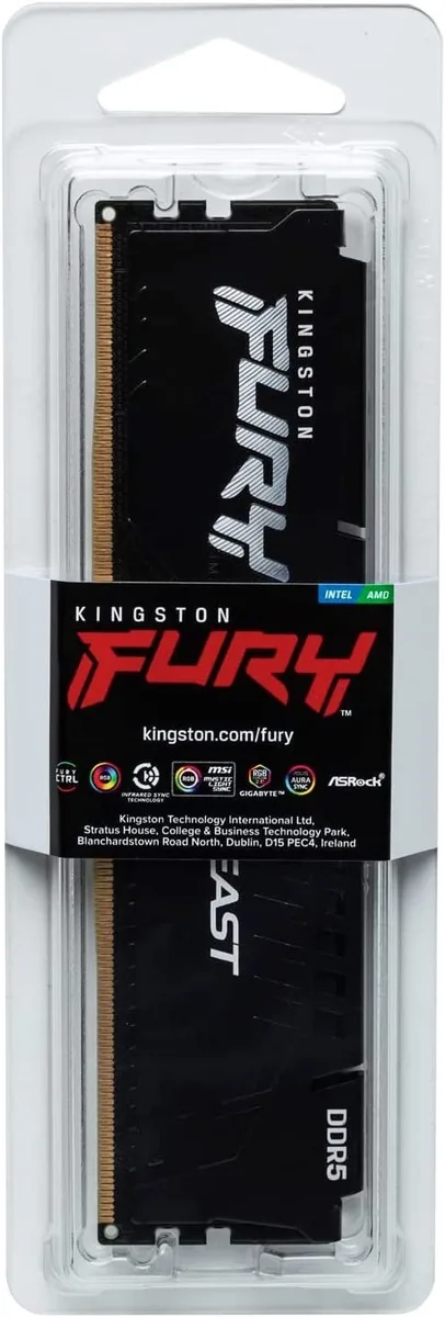 Пам'ять ПК Kingston DDR5 32GB 5600 FURY Beast  EXPO