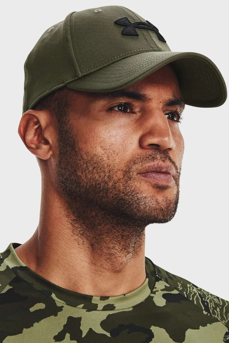 Кепка Under Armour 100% поліестер S/M оливковий чоловіча