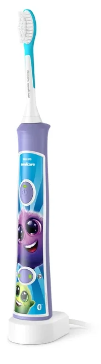 Зубна електрощітка Philips ультразвукова для дітей 62000 рухів на хвилину пурпурна
