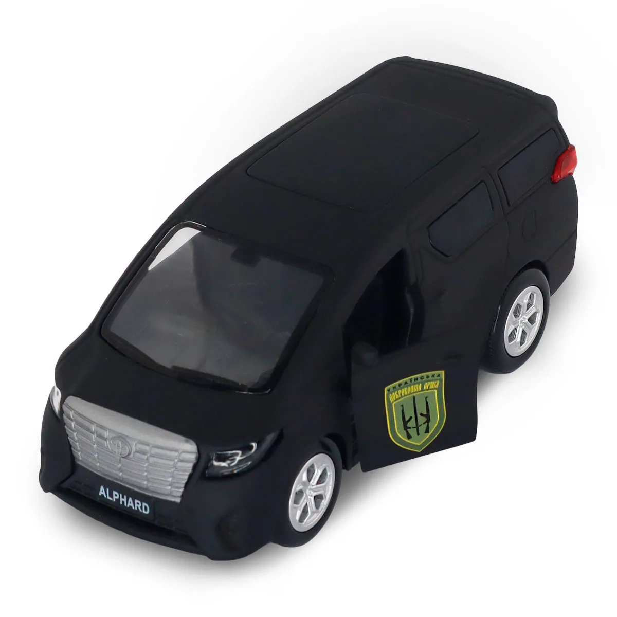 Автомодель TechnoDrive метал 12,2х5х5,2 см Шеврони Героїв