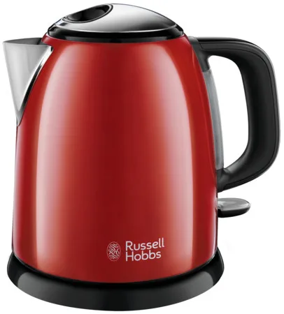 Електрочайник Russell Hobbs 2400Вт 1л метал червоний