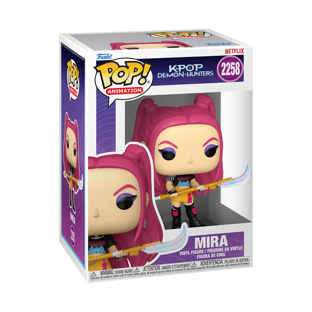 Ігрова фігурка Funko POP вінілова 9,6 см Кейпоп-мисливиці на демонів Міра
