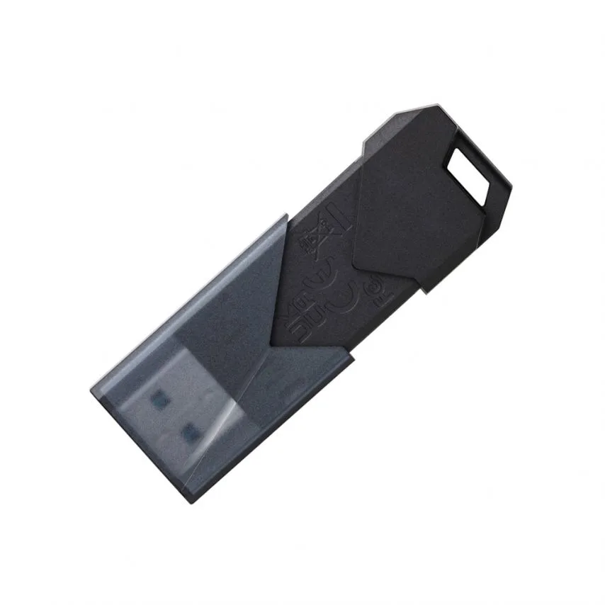 Флеш-пам'ять USB Kingston пластик 128Гб чорна USB 3.2