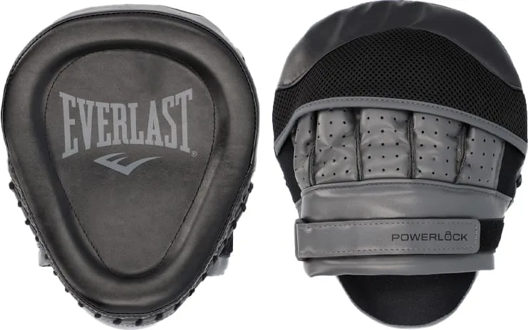 Лапи боксерські Everlast штучна шкіра One Size чорний