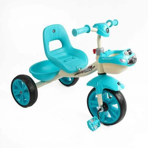 Велосипед 3-х колесный Best Trike для детей с металлической рамой и корзинами для перевозки груза.
