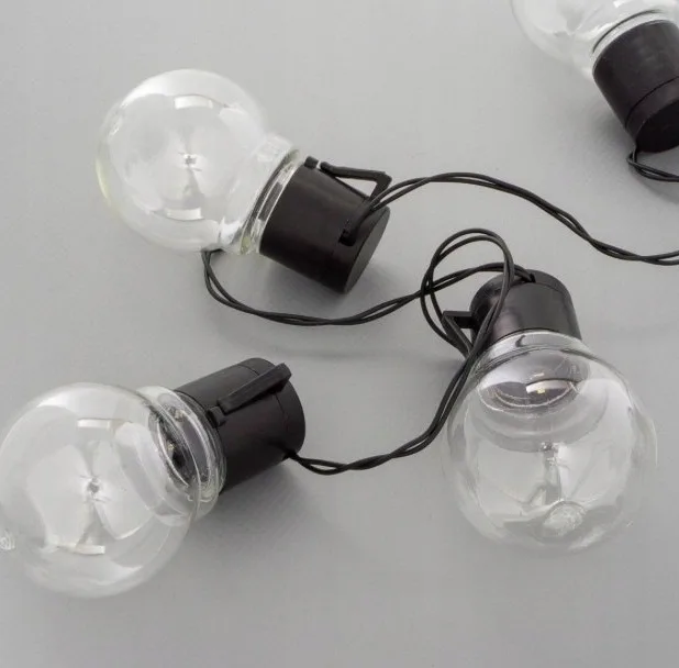 Гірлянда SuperLED пластикова 5,5 м 20 LED тепле світло