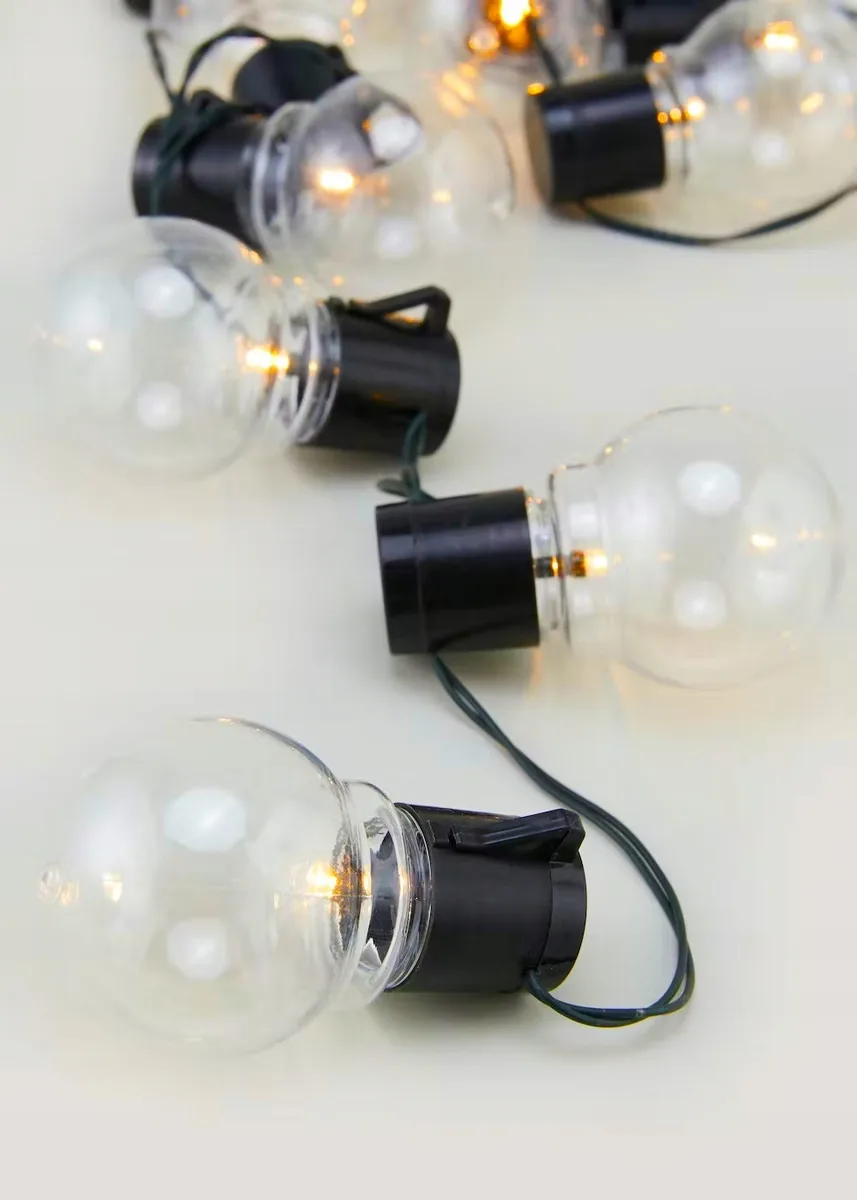Гірлянда SuperLED пластикова 5,5 м 20 LED тепле світло