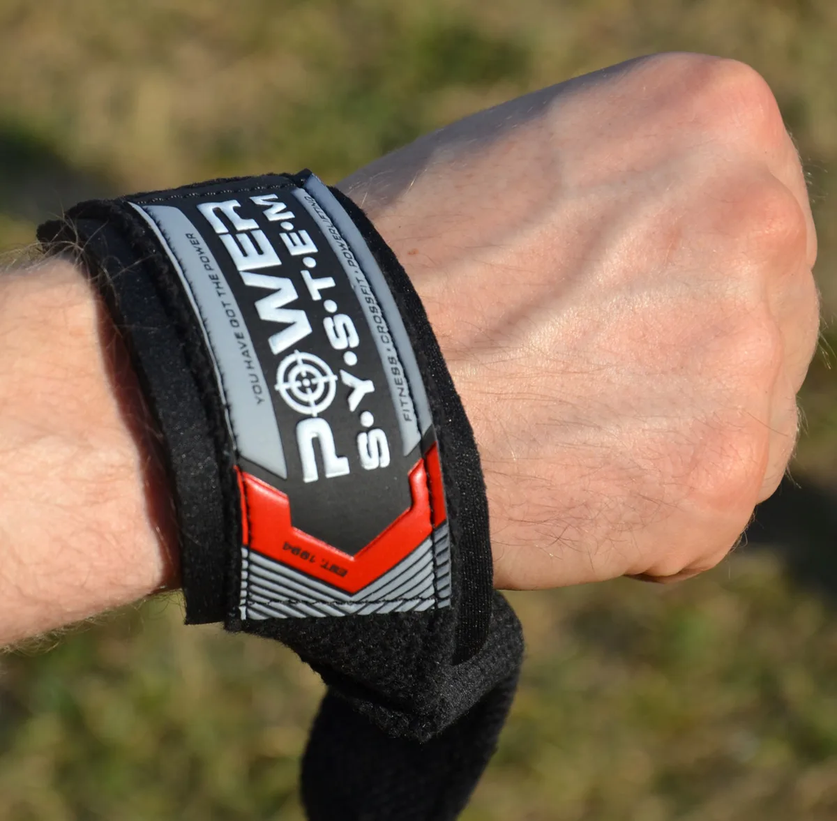 Лямки для тяги Active Point бавовна чорні червоні