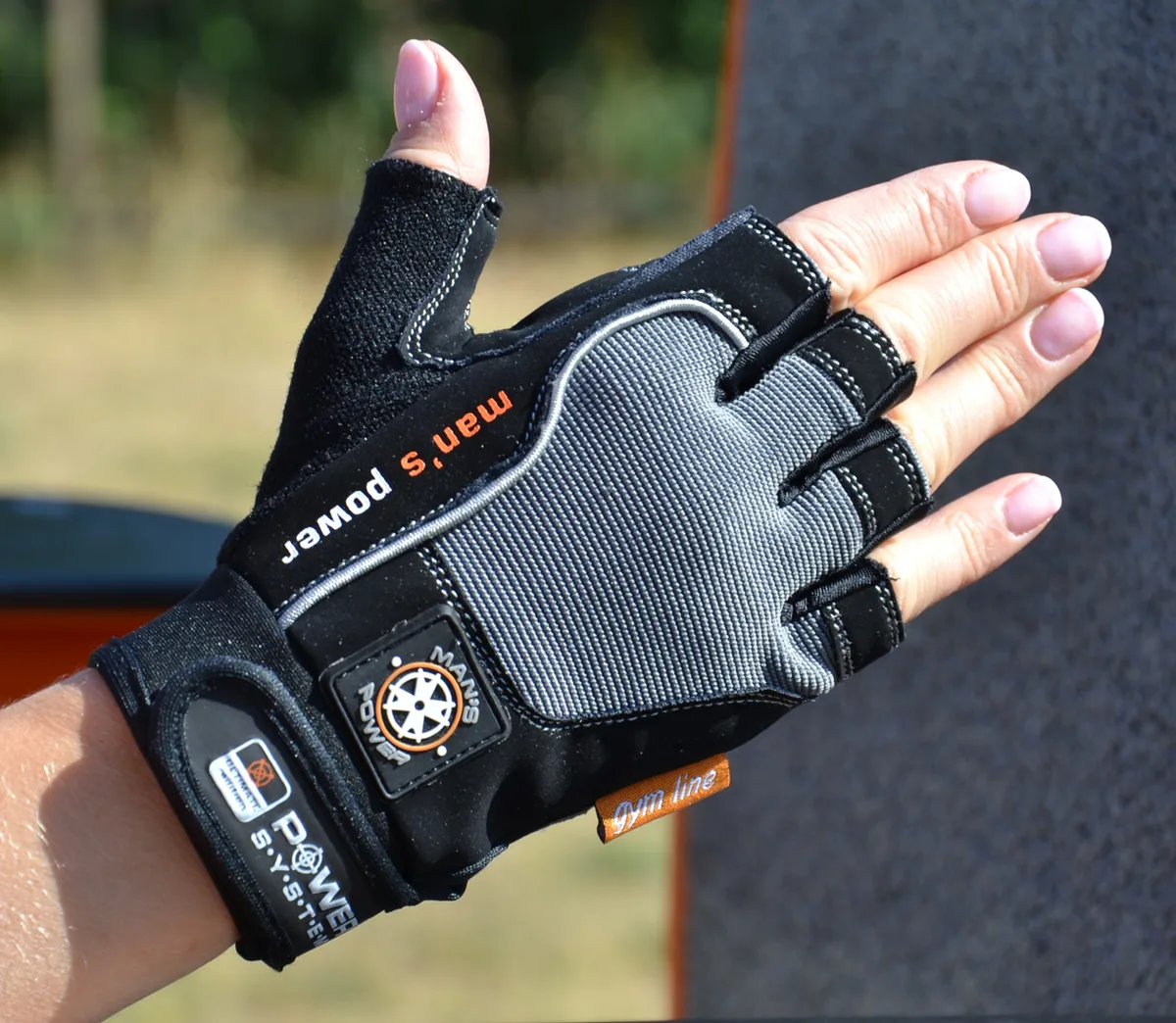 Рукавички Active Point штучна шкіра XL чорні