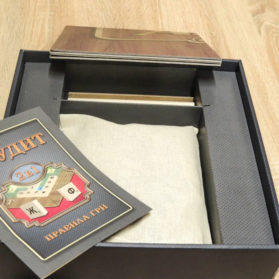 Настільна гра Artos games дерев'яна 15х15 см колір натуральний
