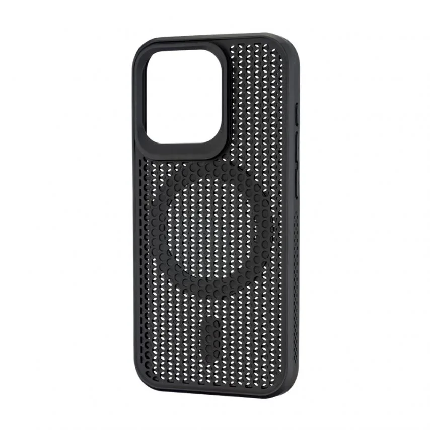 Чохол AeroCool TPU+PC MagSafe чорний для Apple iPhone 15 Pro Max