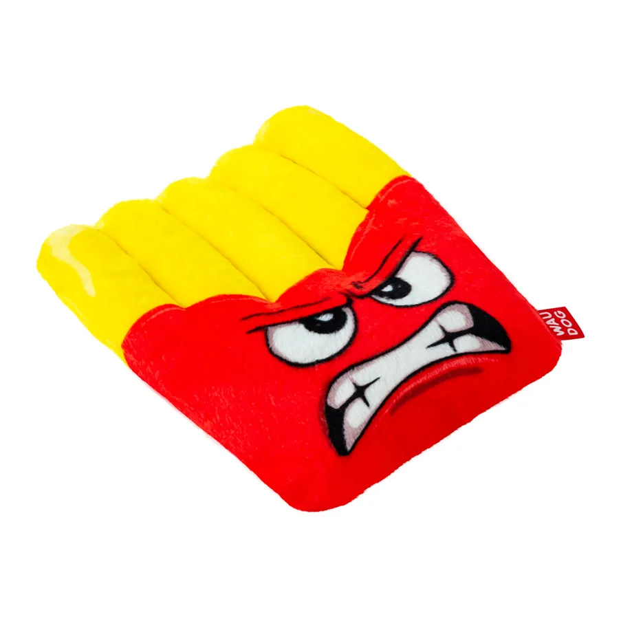 Іграшка для собак WAUDOG Fun Plush Картопля фрі 14,5x12 см плюш з пискавкою