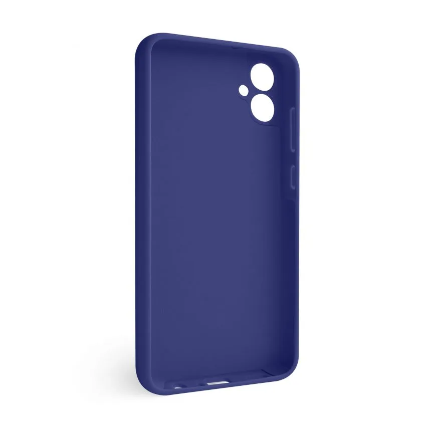 Чохол силіконовий для Samsung A05/A055 фіолетовий закритий низ 2023