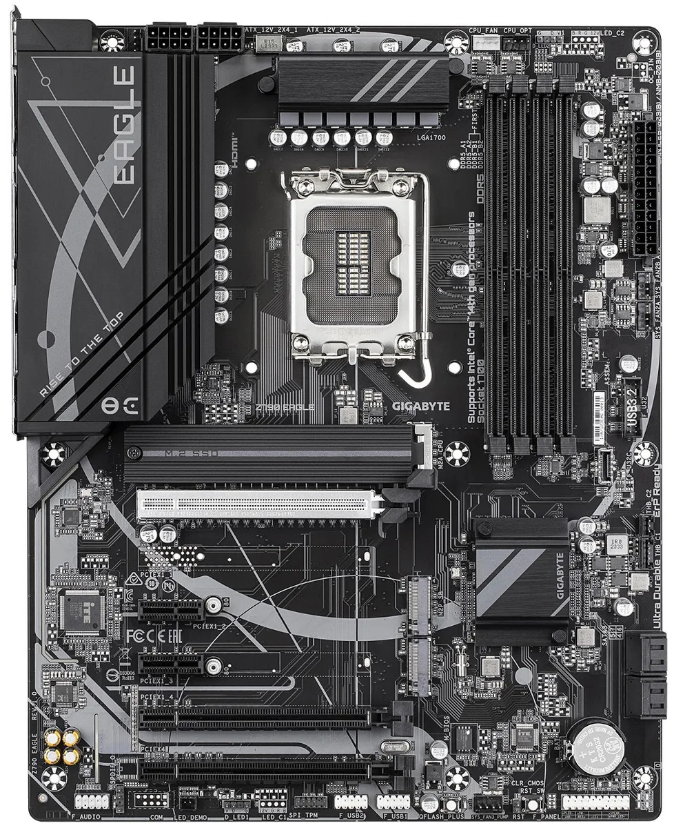 Материнська плата GIGABYTE Z790 EAGLE s1700 Z790 4xDDR5 M.2 HDMI DP ATX