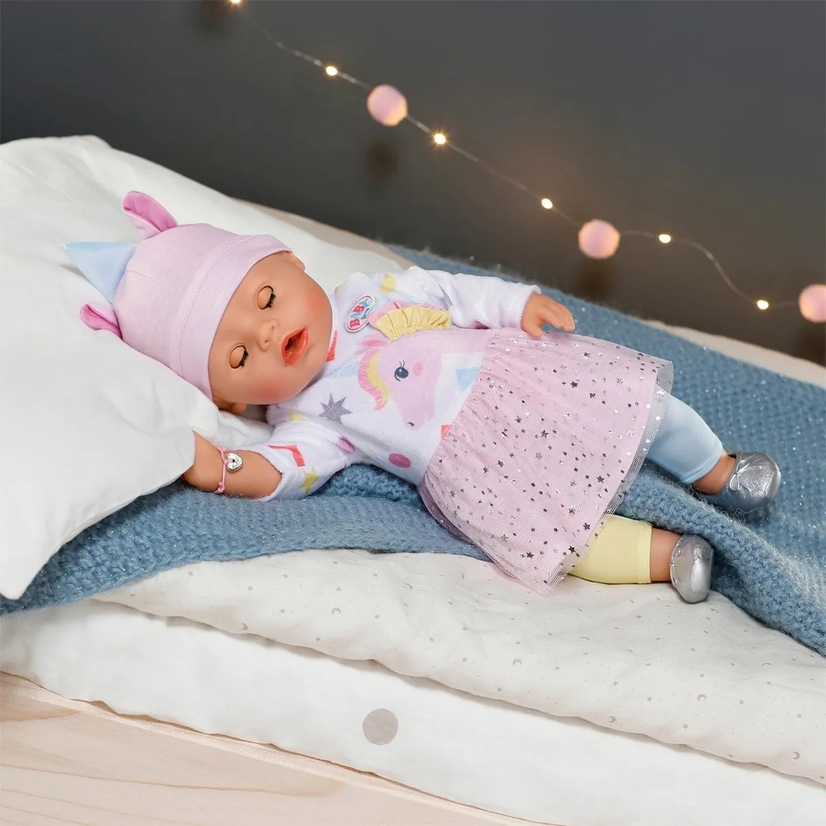 Лялька BABY born комбіновані матеріали 43 см Емма-Єдиноріг