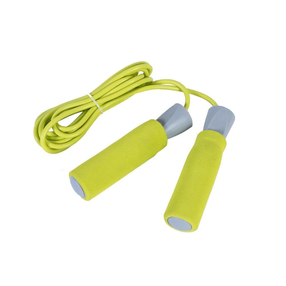 Скакалка LiveUp ПВХ 275 см жовта